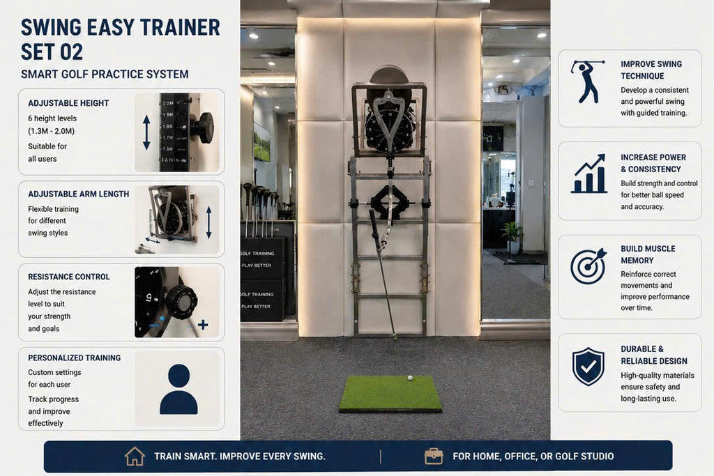 Easygolf Wall-Mounted Swing Trainer